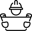 Design & Build process step icon